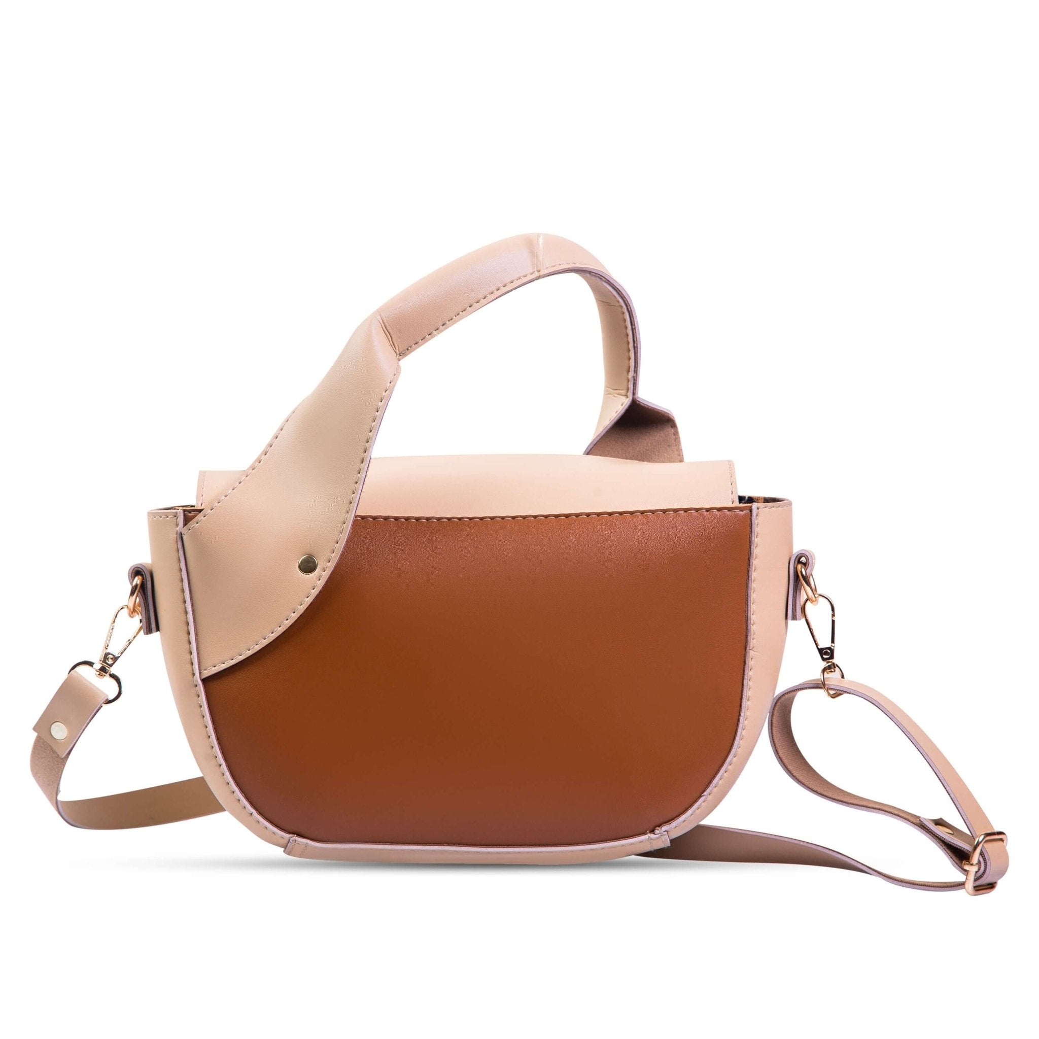 TWISTED HANDLE BEIGE - Bag X