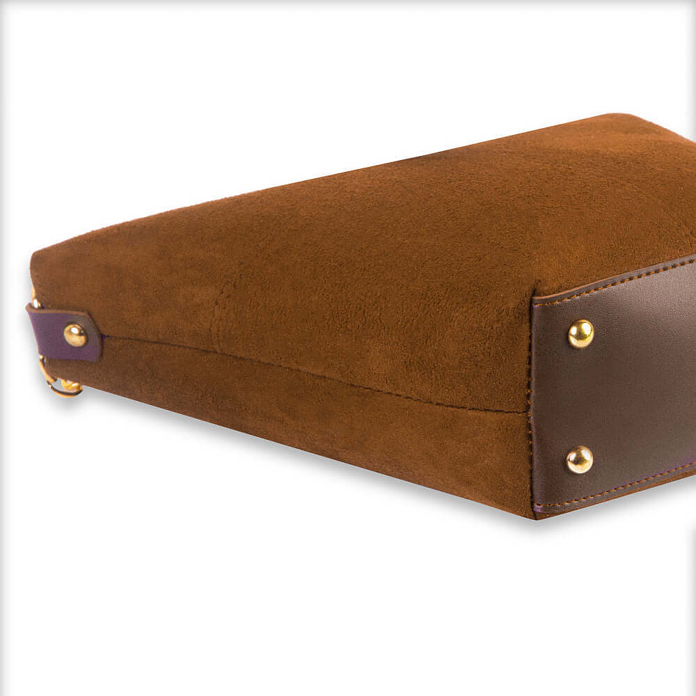 BUCKET SUEDE BROWN - Bag X