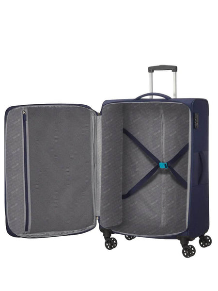 American Tourister - Set of 3 Expandable Blue - Deep Dive