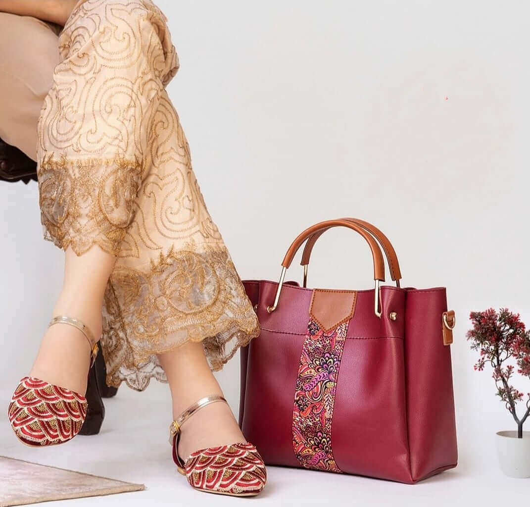 CAPRI 4 PCS MAROON - LEFTOVER - Bag X
