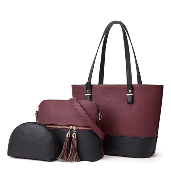 GRACE MAROON / BLACK 1PC