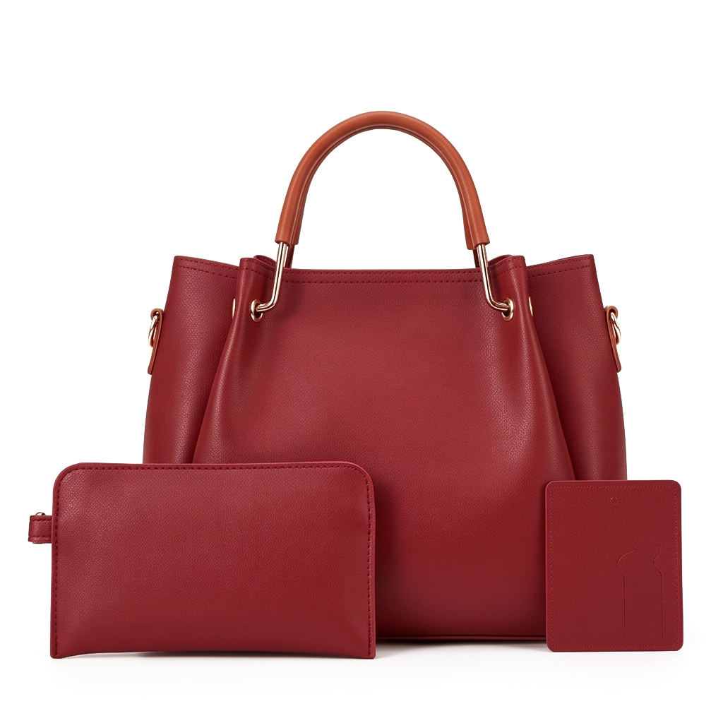 Capri 4 Pcs Maroon