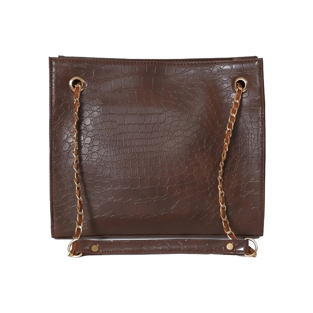 Crocodile Tote Choco - Leftover