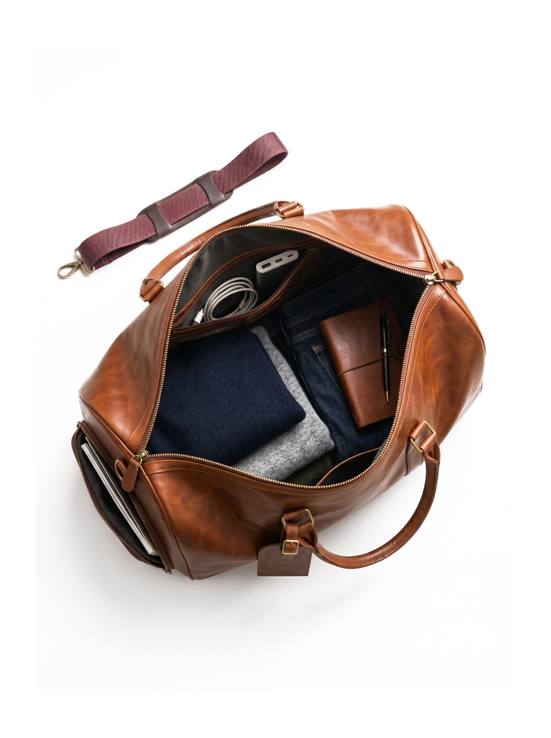 Berlin Duffel Brown