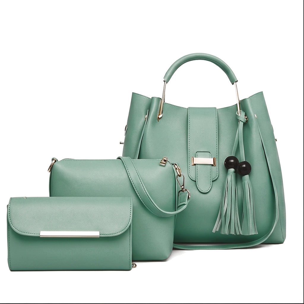 Alexa 3 Pcs Aqua Green