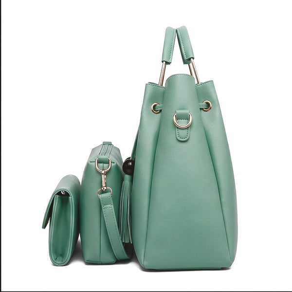 Alexa 3 Pcs Aqua Green