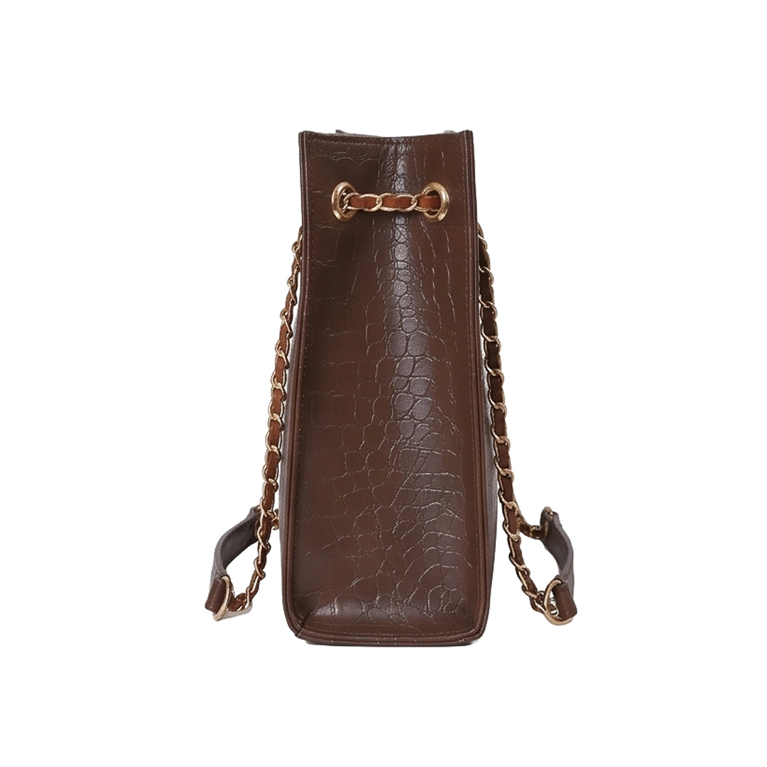Crocodile Tote Choco - Leftover