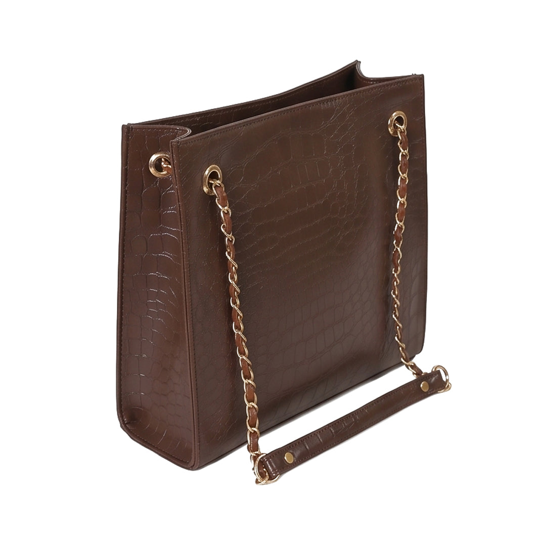 Crocodile Tote Choco - Leftover