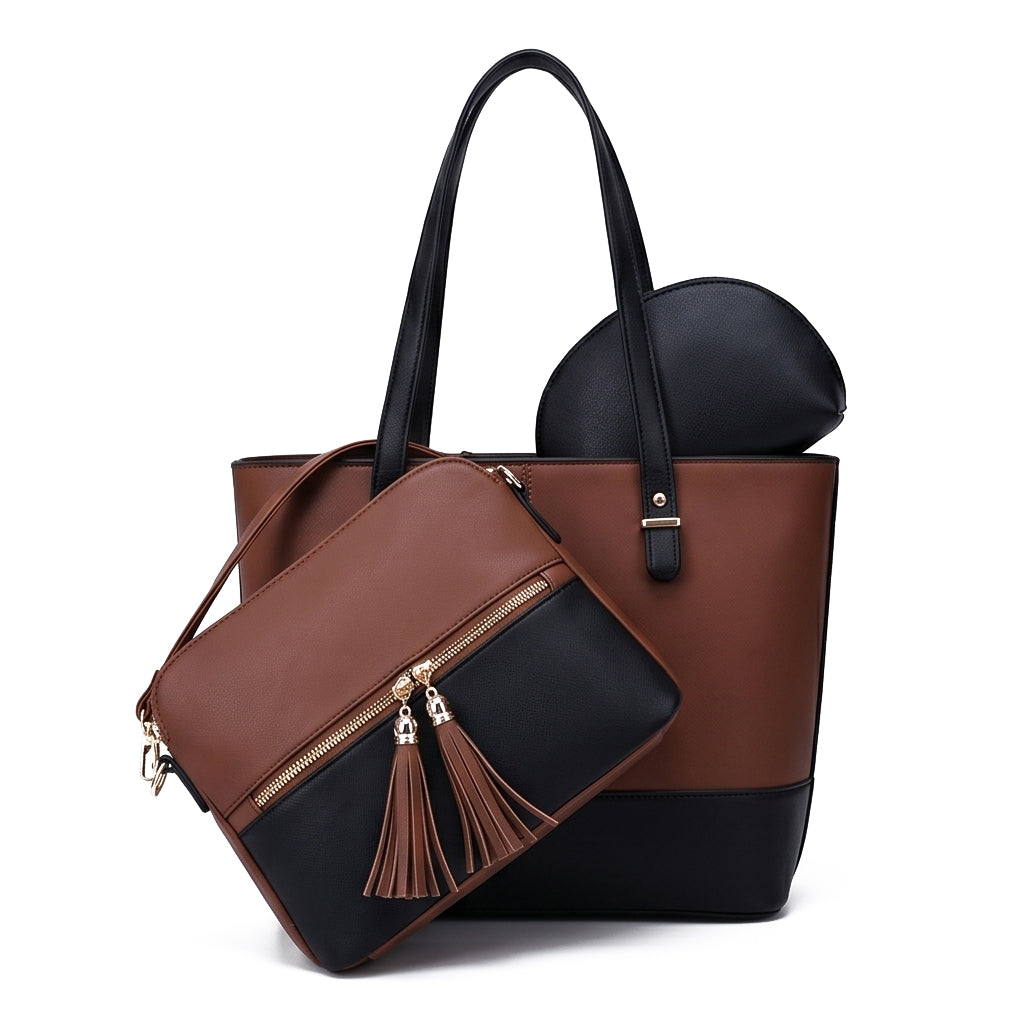 GRACE BROWN / BLACK 1PC