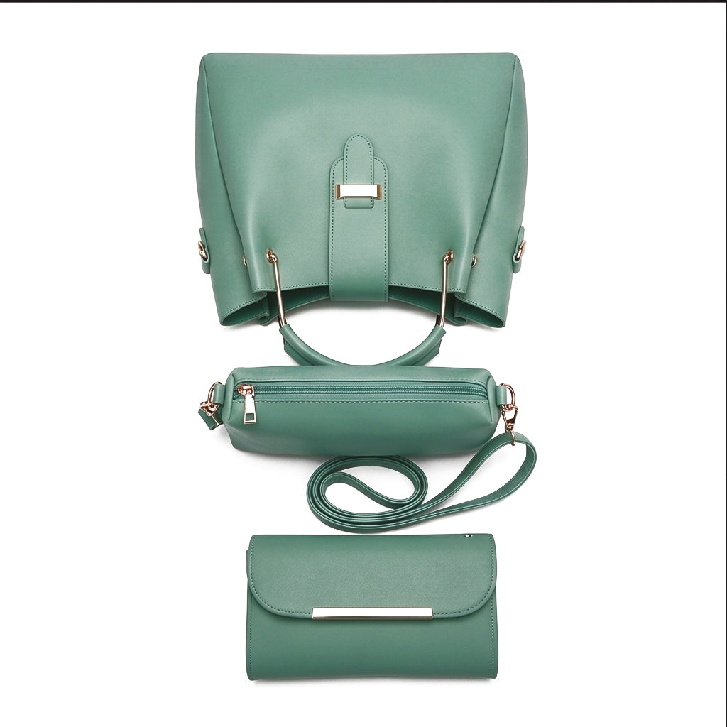 Alexa 3 Pcs Aqua Green