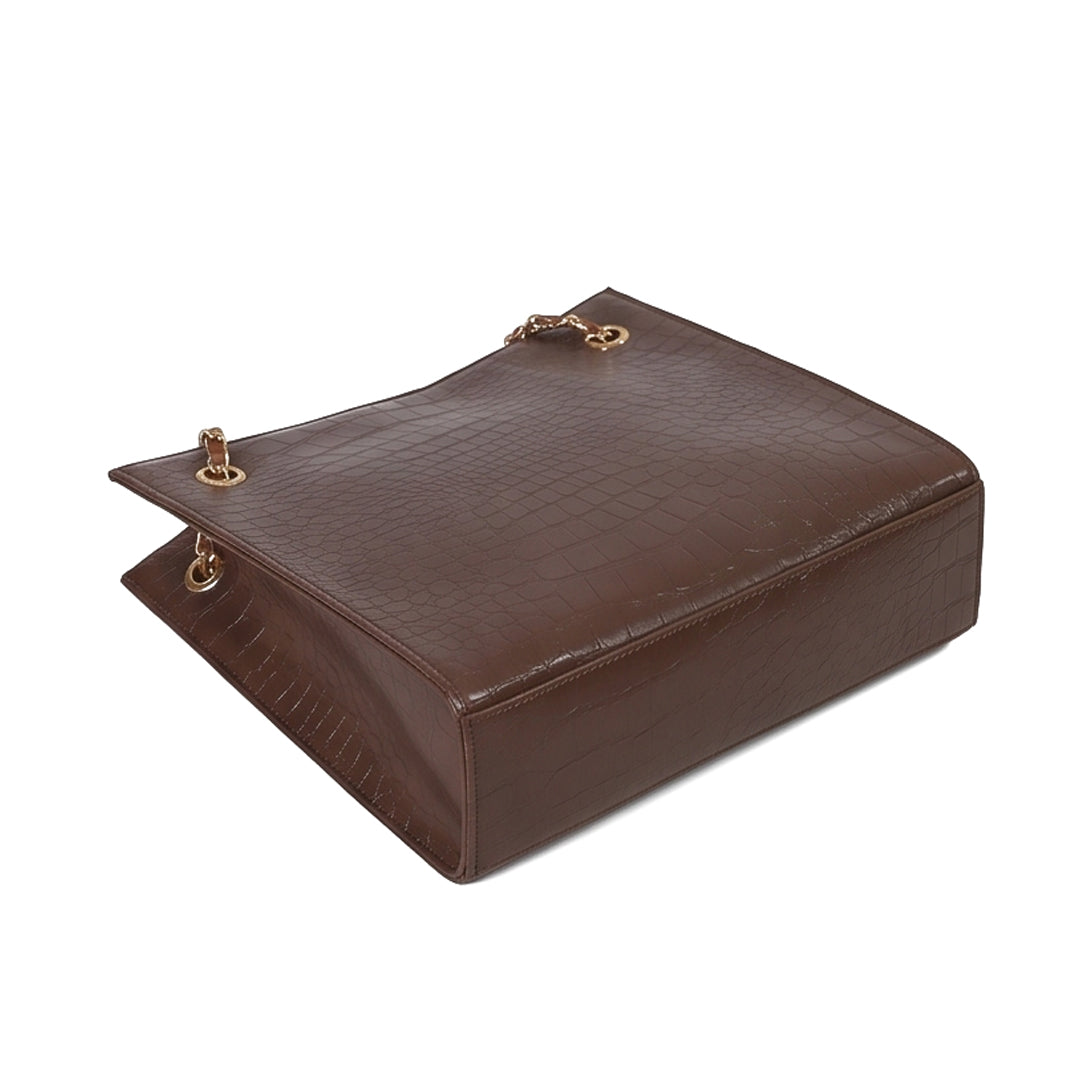 Crocodile Tote Choco - Leftover