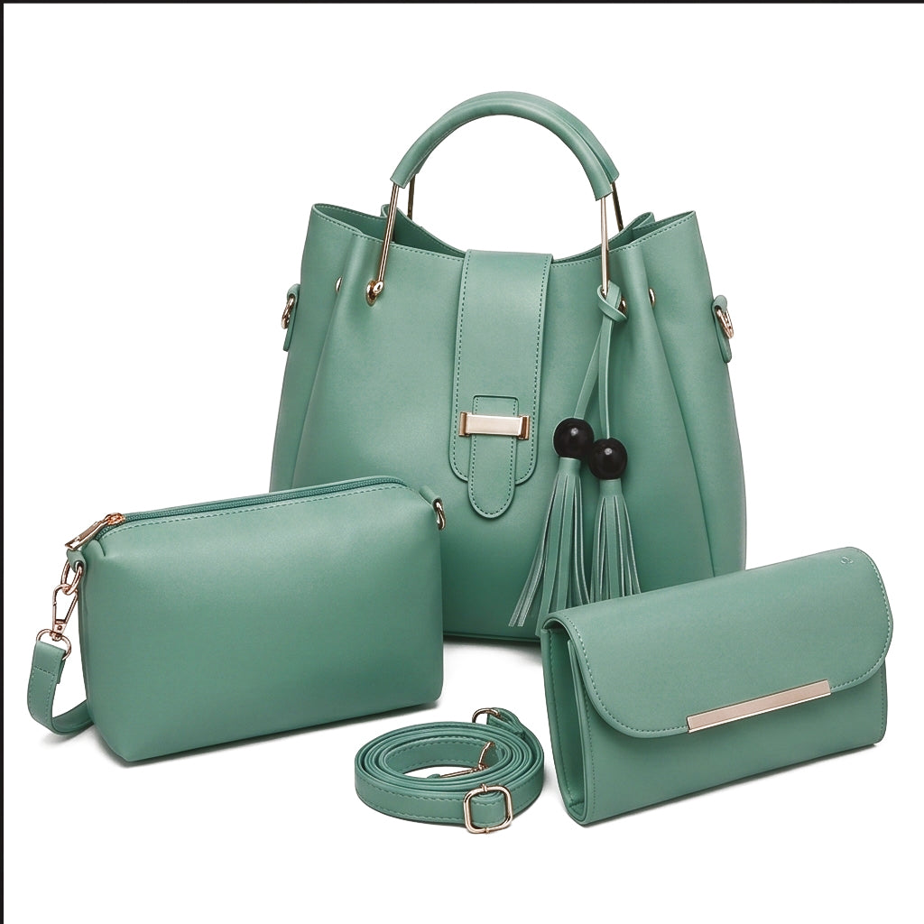 Alexa 3 Pcs Aqua Green