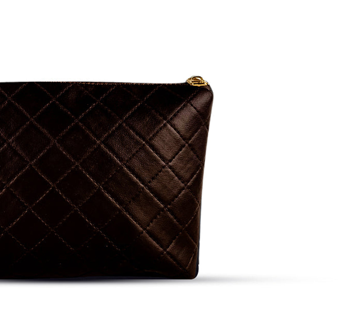 Fizz Makeup Pouch Choco