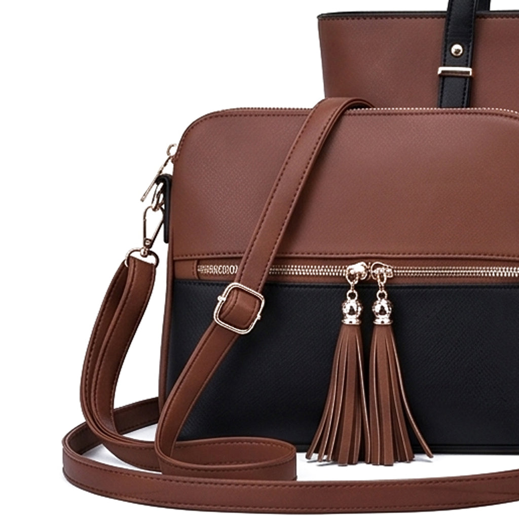 GRACE BROWN / BLACK 1PC
