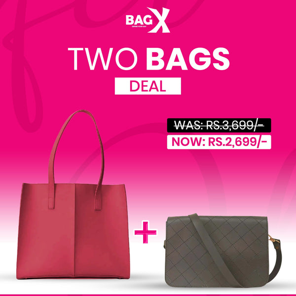 Deal - Everyday Red + Cross stitch Black