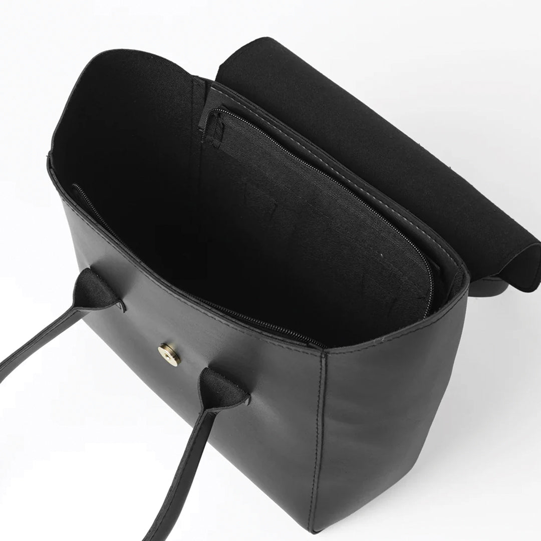 Amara Black - Leftover women's wallet & clutch in black by Bag X