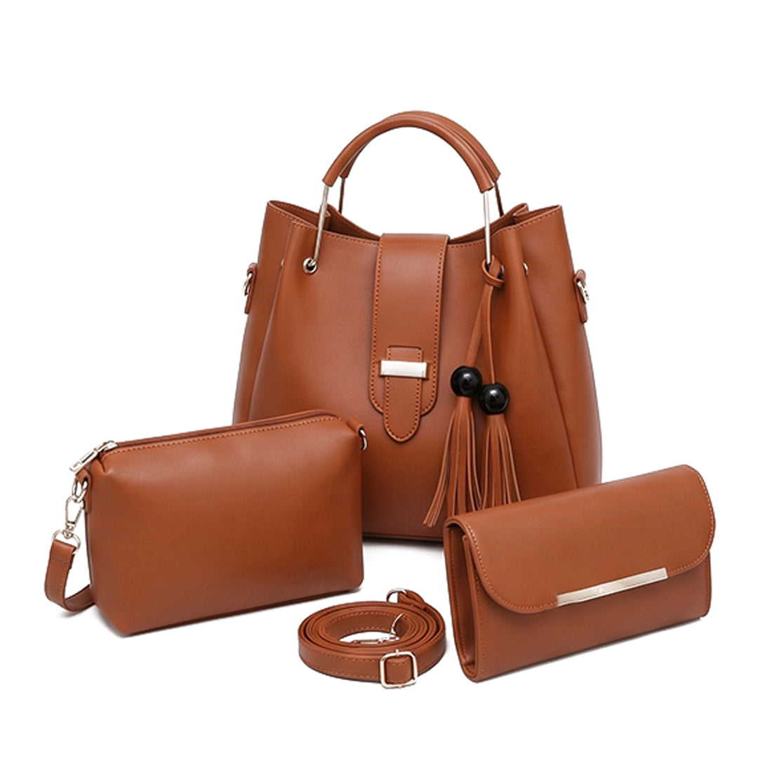 Alexa 3 Pcs Brown