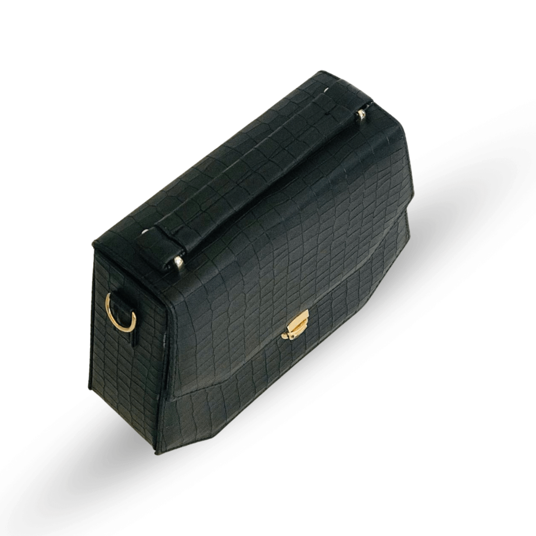 Hexa Black - Leftover women's handbag in black by Bag X