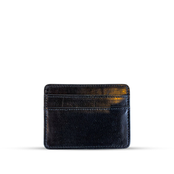 Leather Card Holder Black