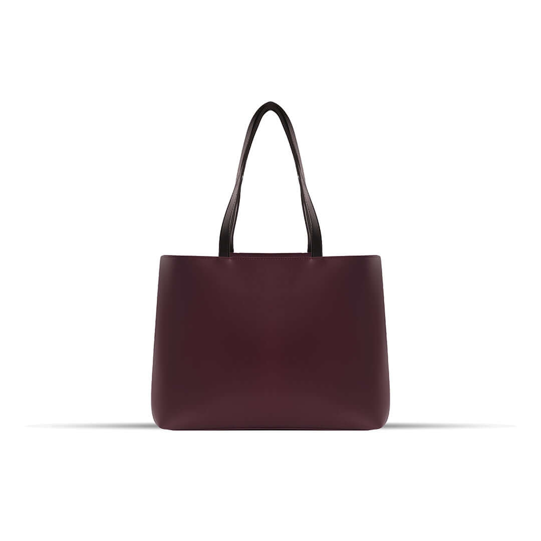 Jasmine Maroon - Leftover women's tote bag in maroon by Bag X