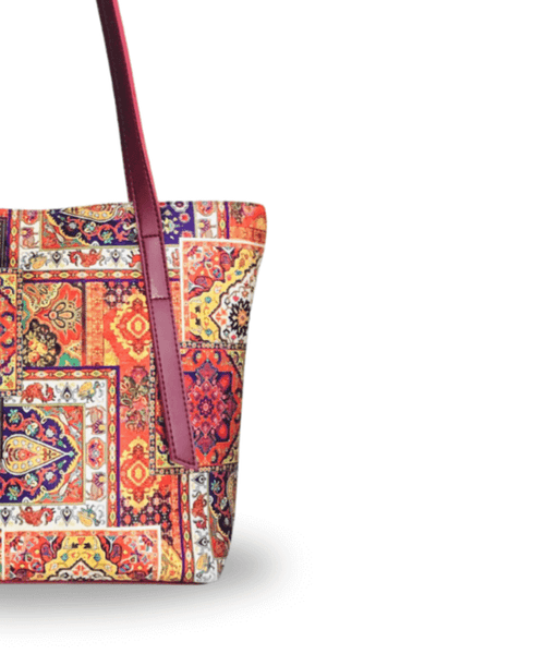 RHEA TOTE MAROON