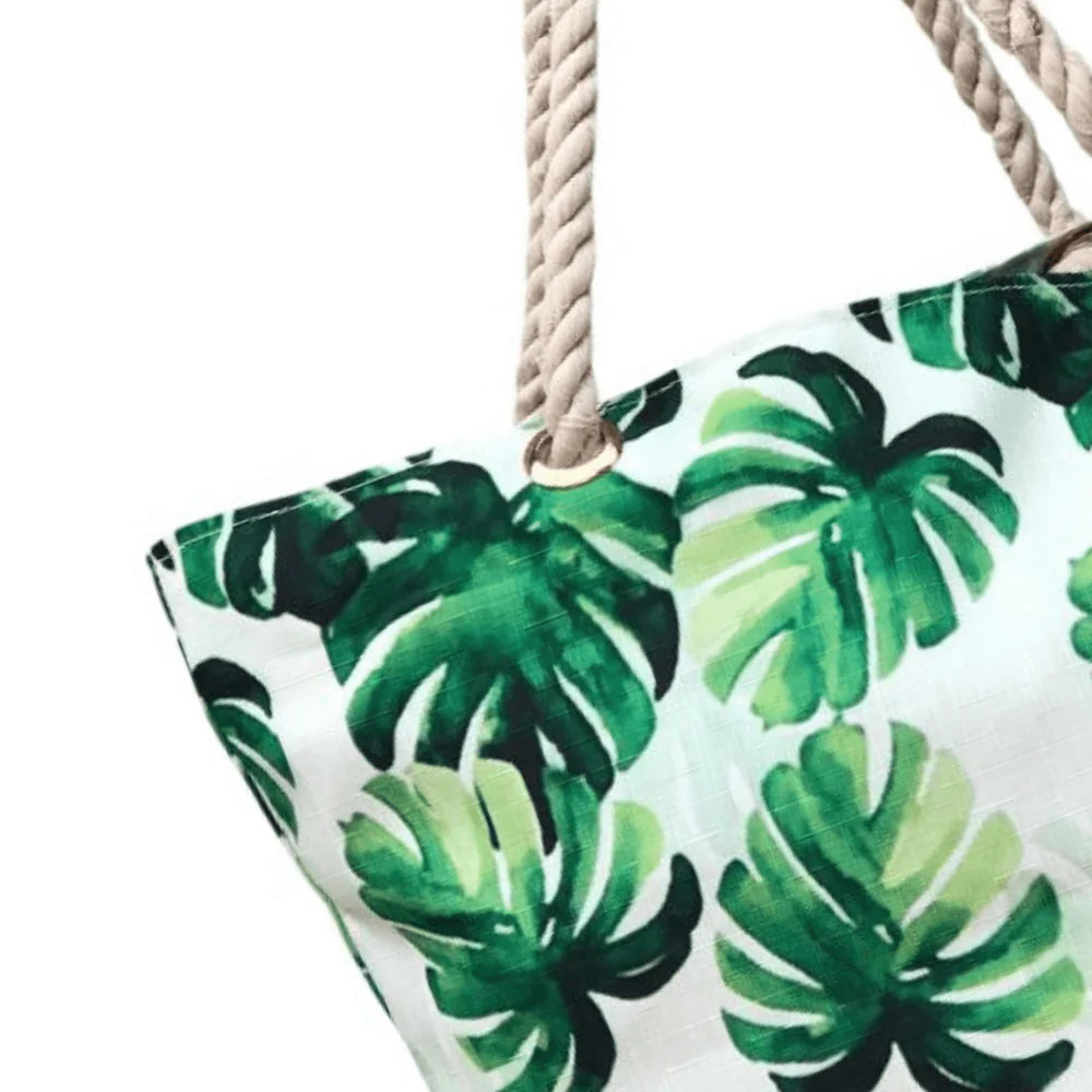 Tropical Canvas Tote
