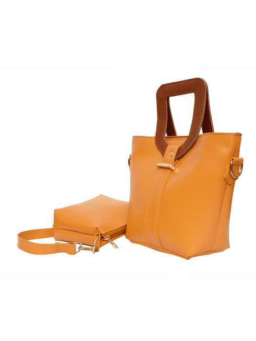 Voyage Yellow Brown Handle