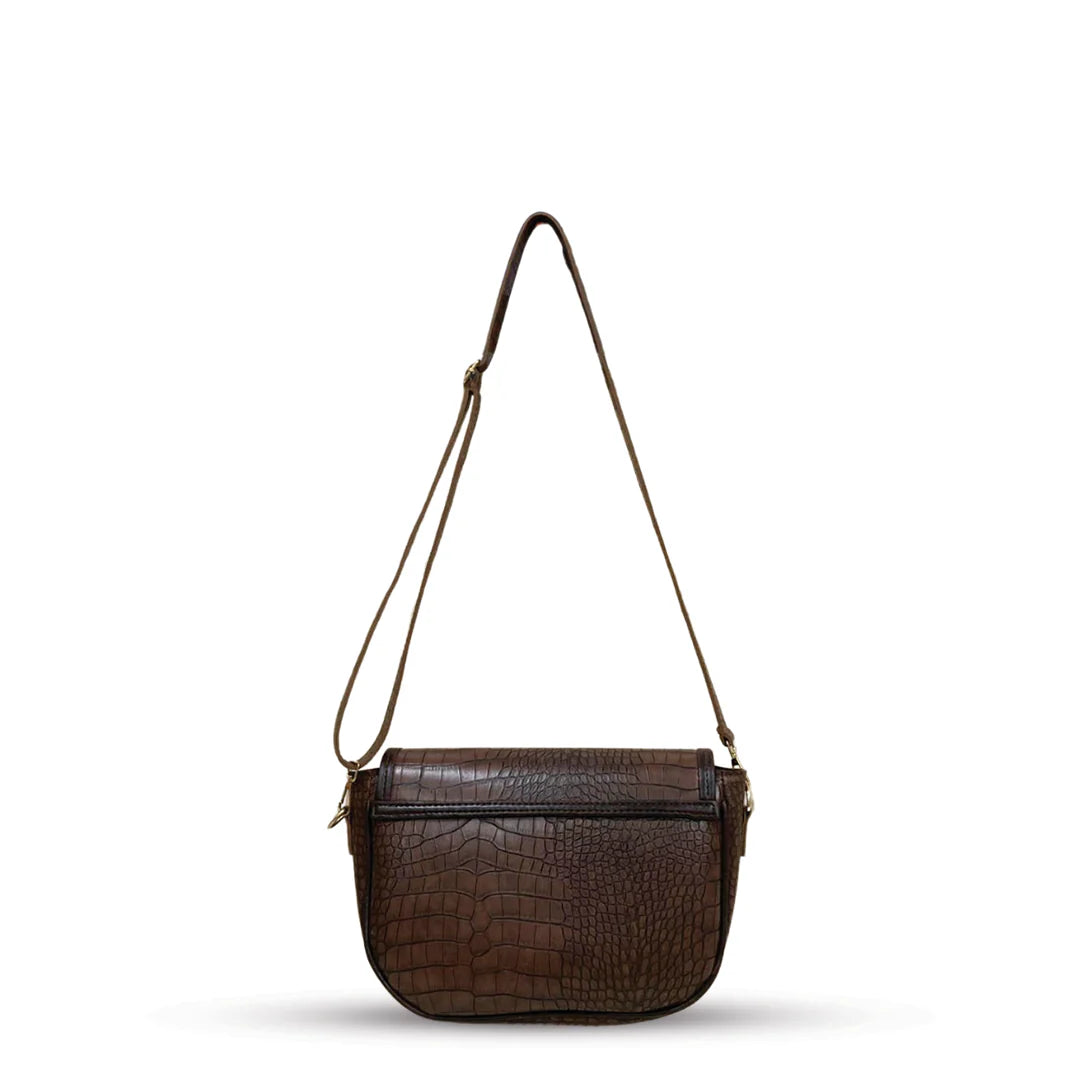 IMPERIAL CROCODILE BROWN