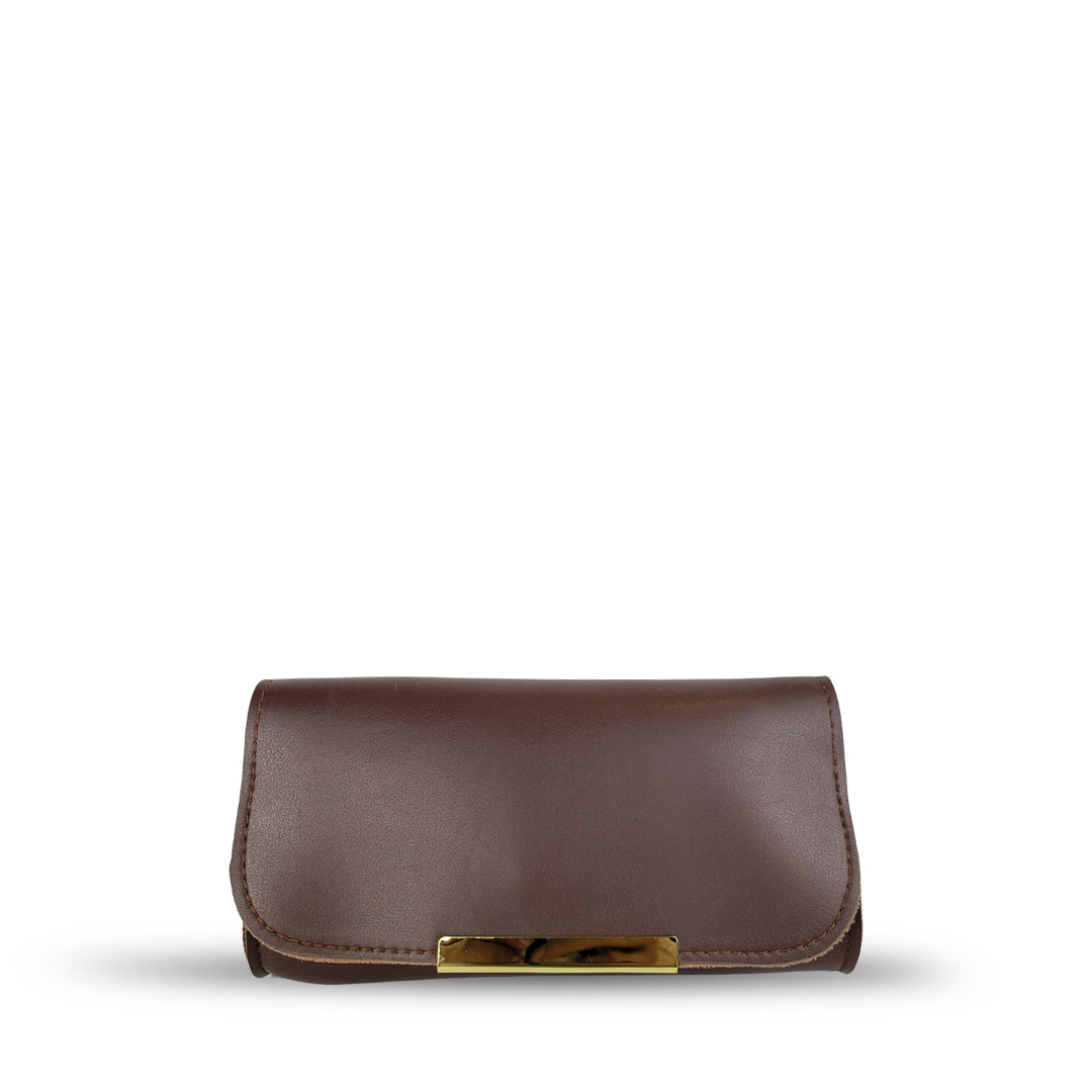 Crimson Wallet Choco women's wallet & clutch in choco by Bag X