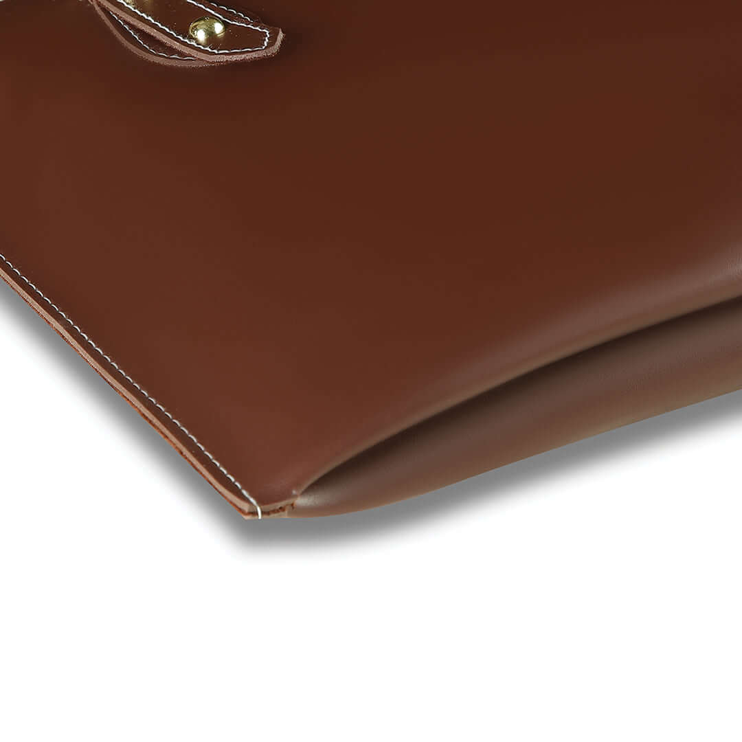 Arya Choco - Leftover women's shoulder bag in choco by Bag X