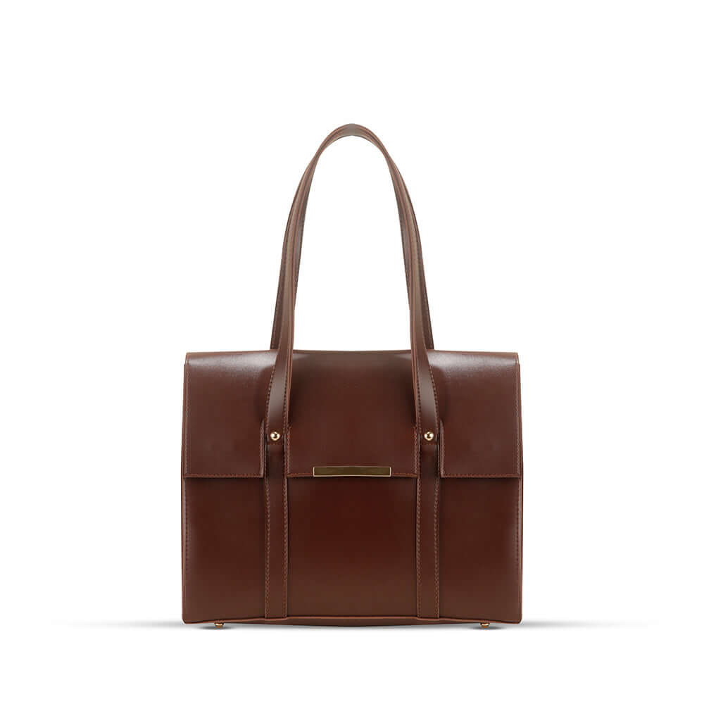 Sigma Choco - Leftover women's shoulder bag in choco by Bag X