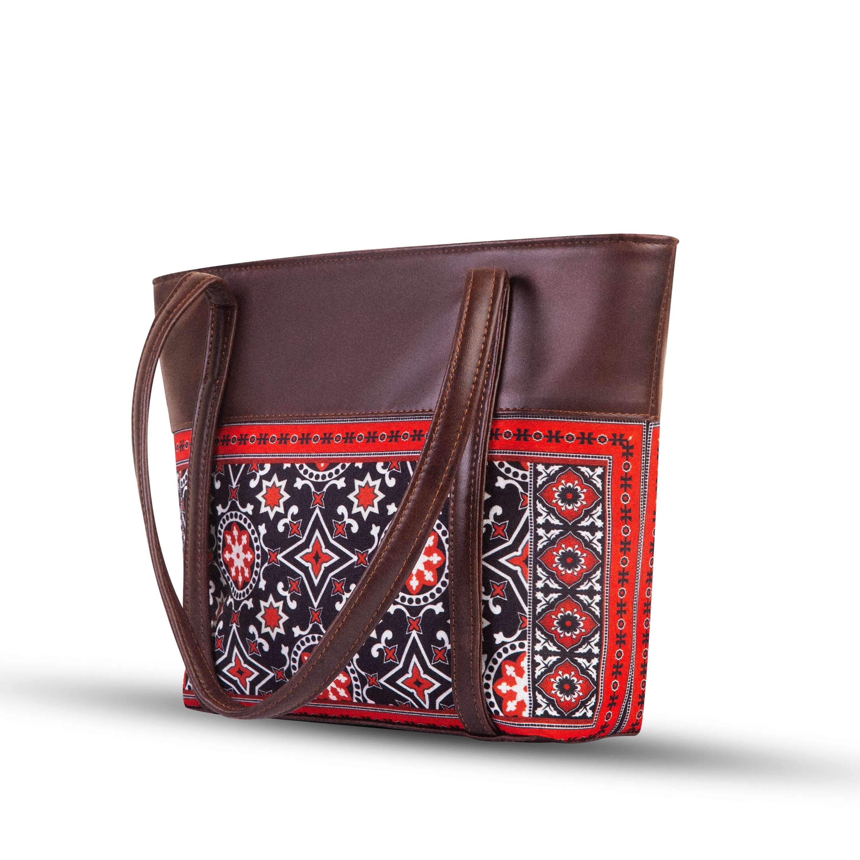 AJRAK ART SHOULDER BAG