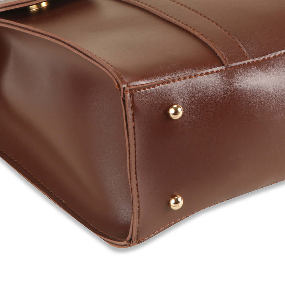 Sigma Choco - Leftover women's shoulder bag in choco by Bag X