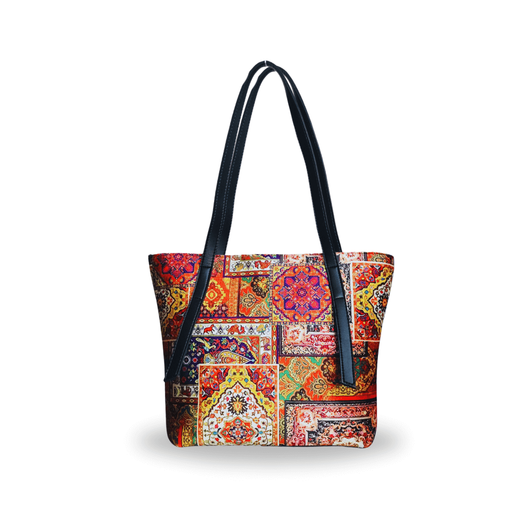 Rhea Tote Black women's tote bag in black by Bag X