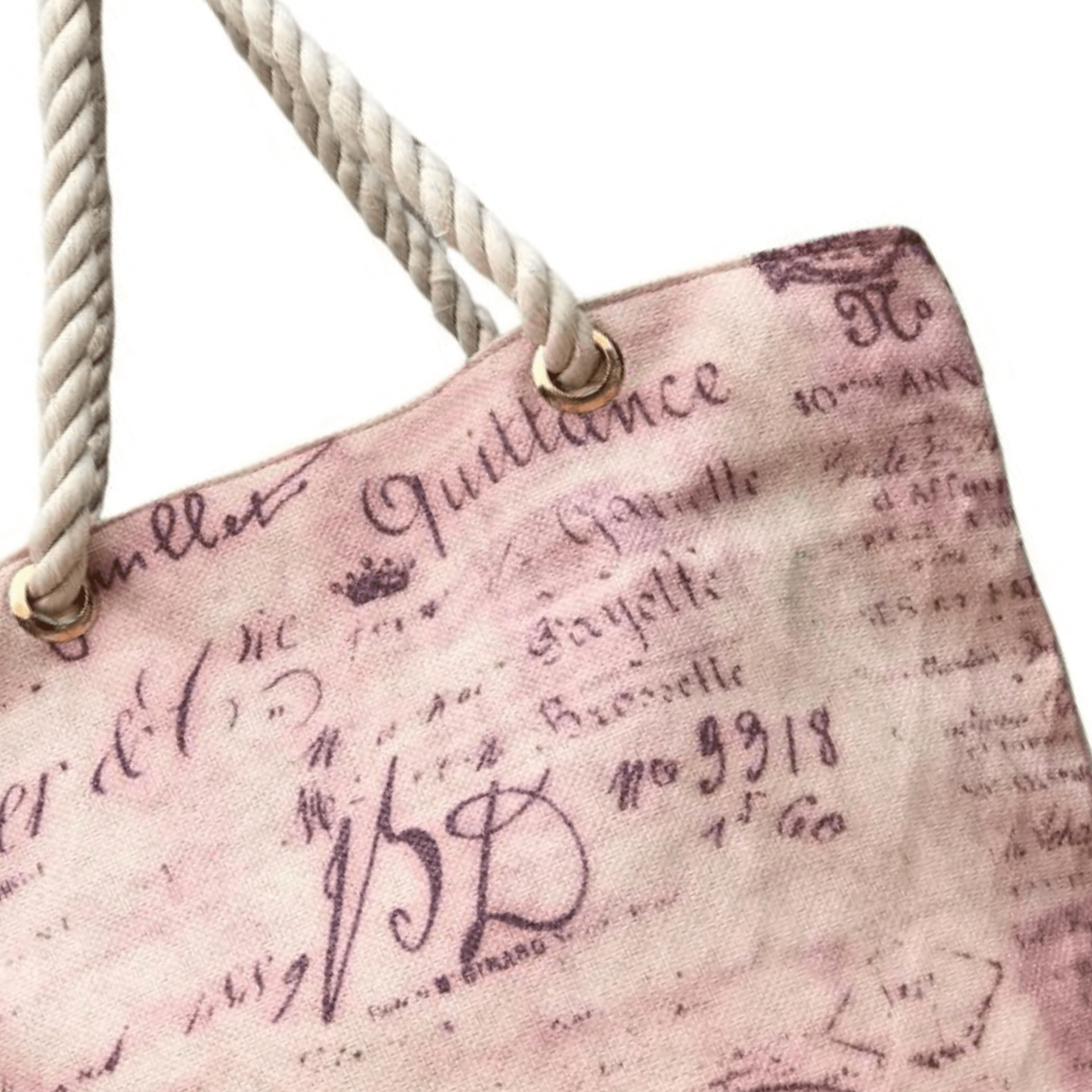 RETRO CANVAS TOTE PINK