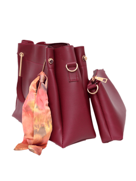 MOSCOW MEDIUM MEHROON BAG