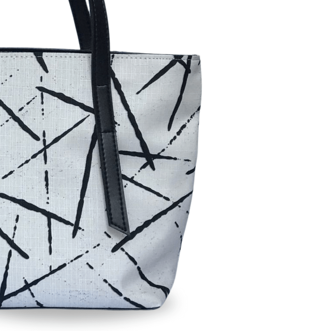 Grid Tote - Leftover women's tote bag in classic by Bag X