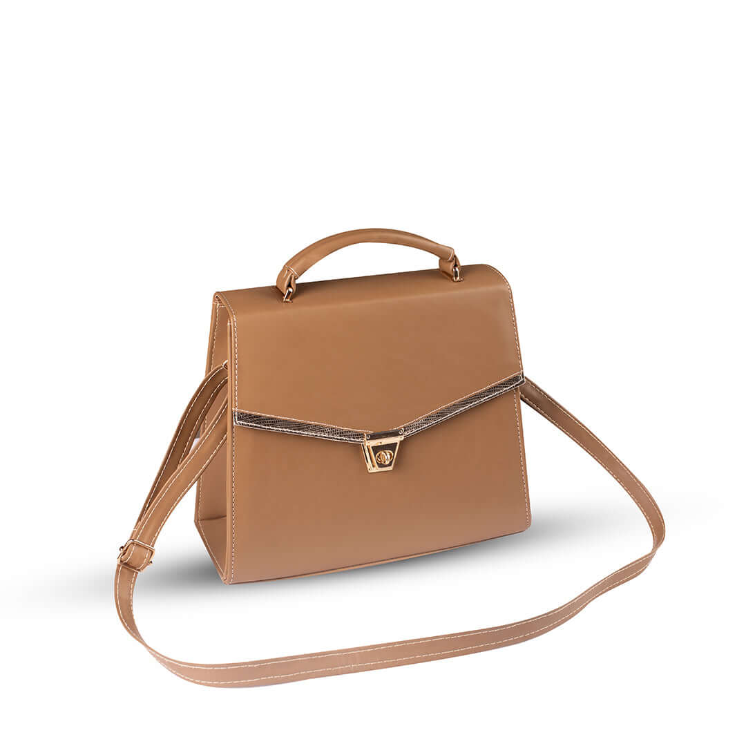 Rachel Brown - Leftover women's handbag in brown by Bag X