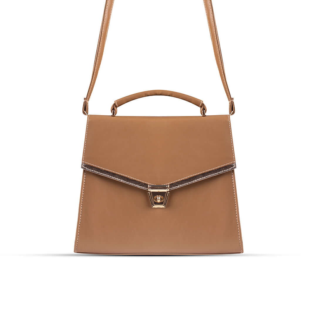 Rachel Brown - Leftover women's handbag in brown by Bag X