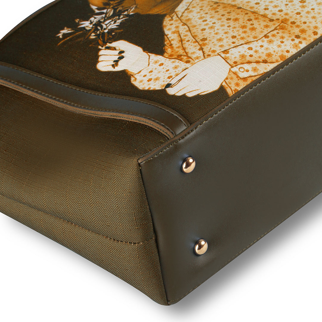 Belle Choco - Leftover women's tote bag in choco by Bag X