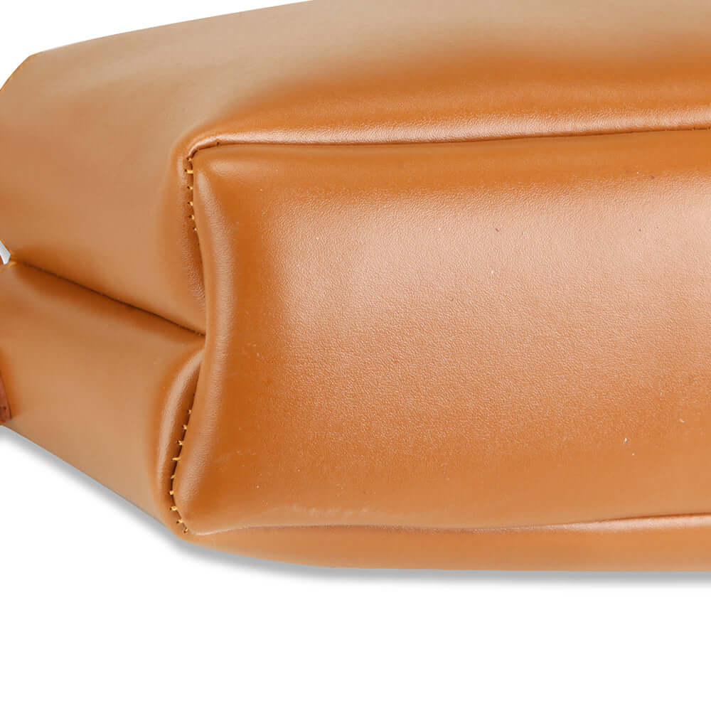 Orchid Brown - Leftover women's crossbody bag in brown by Bag X