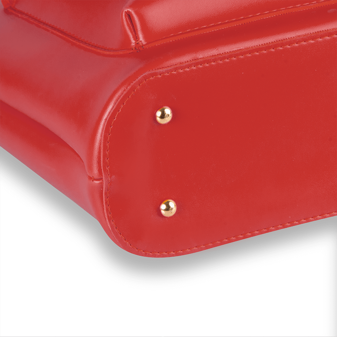 Coco Red - Leftover women's crossbody bag in red by Bag X