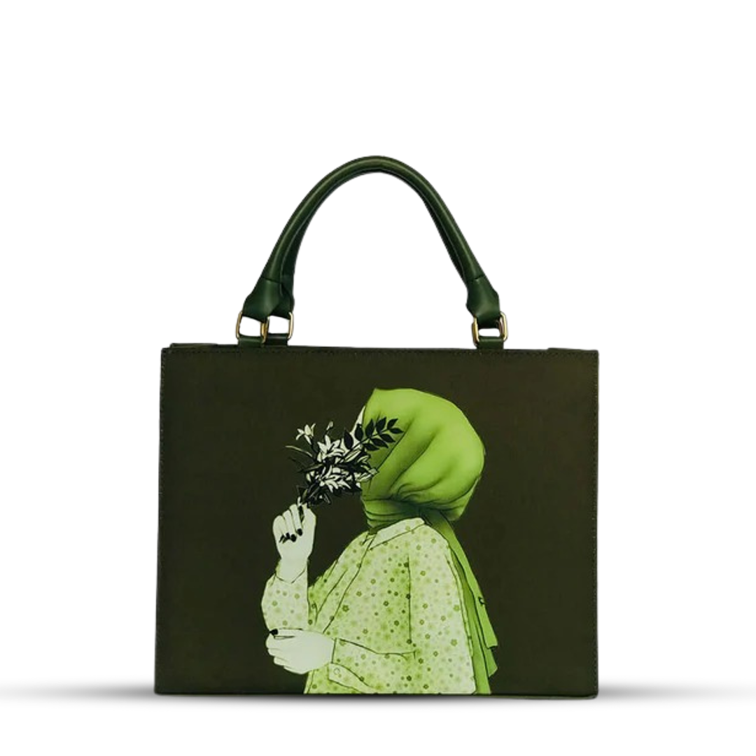 Shein Green women's shoulder bag in green by Bag X