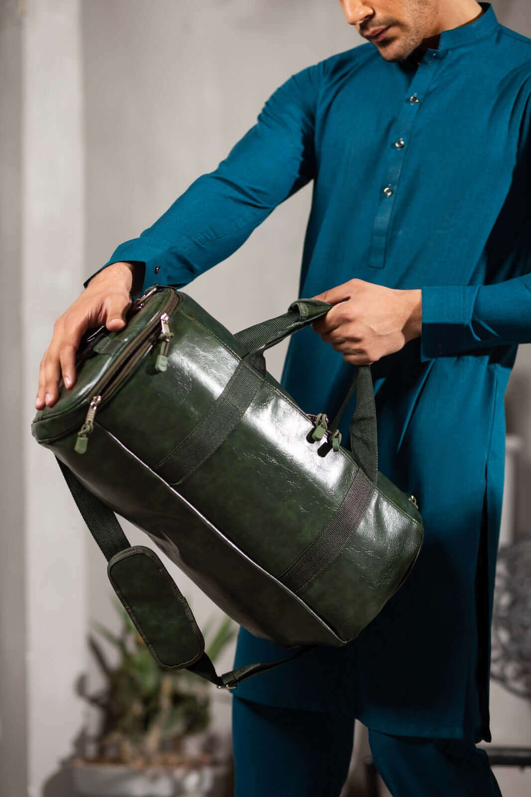 ZORRO DUFFEL GREEN - LEFTOVER