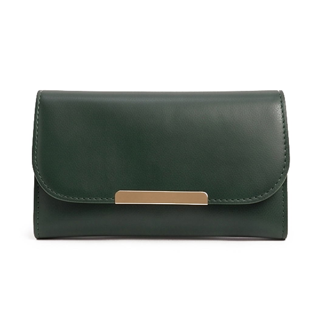 Crimson Wallet Green