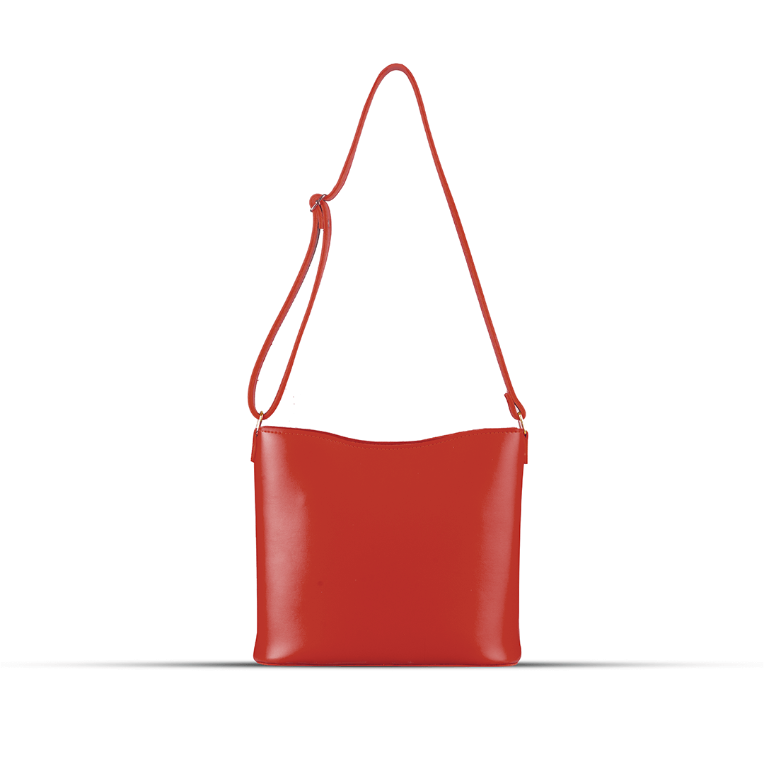 Coco Red - Leftover women's crossbody bag in red by Bag X