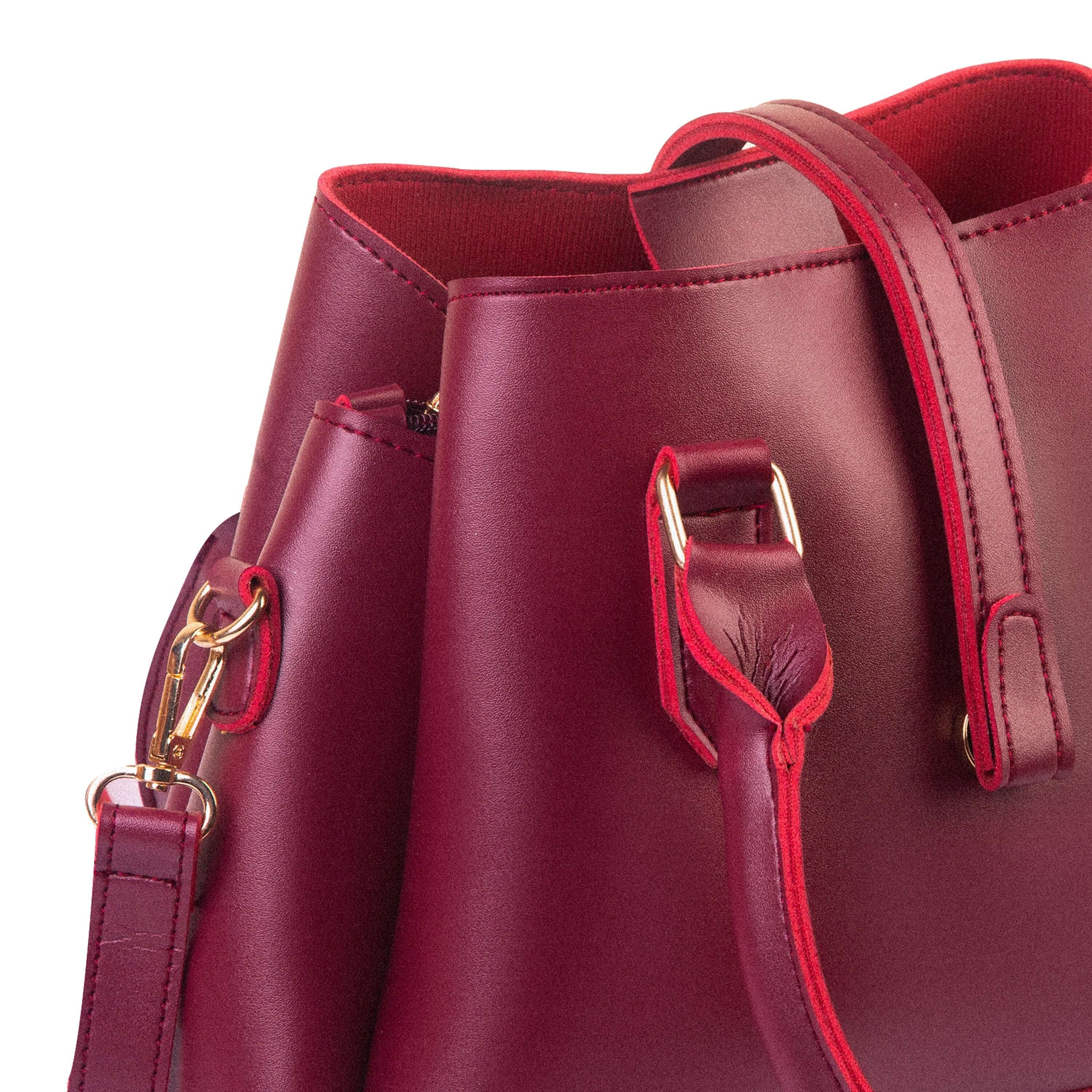 PRISM BAG MAROON