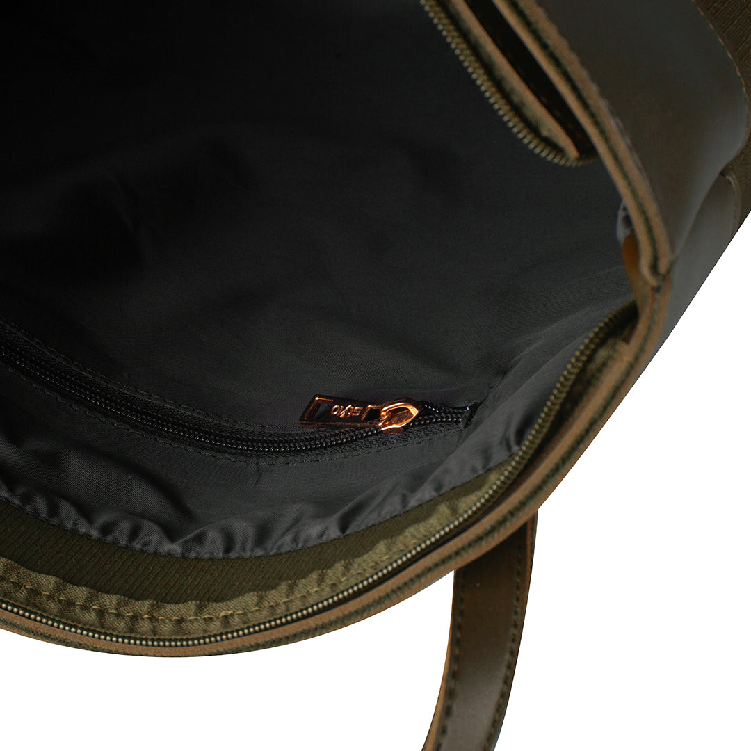Belle Choco - Leftover women's tote bag in choco by Bag X