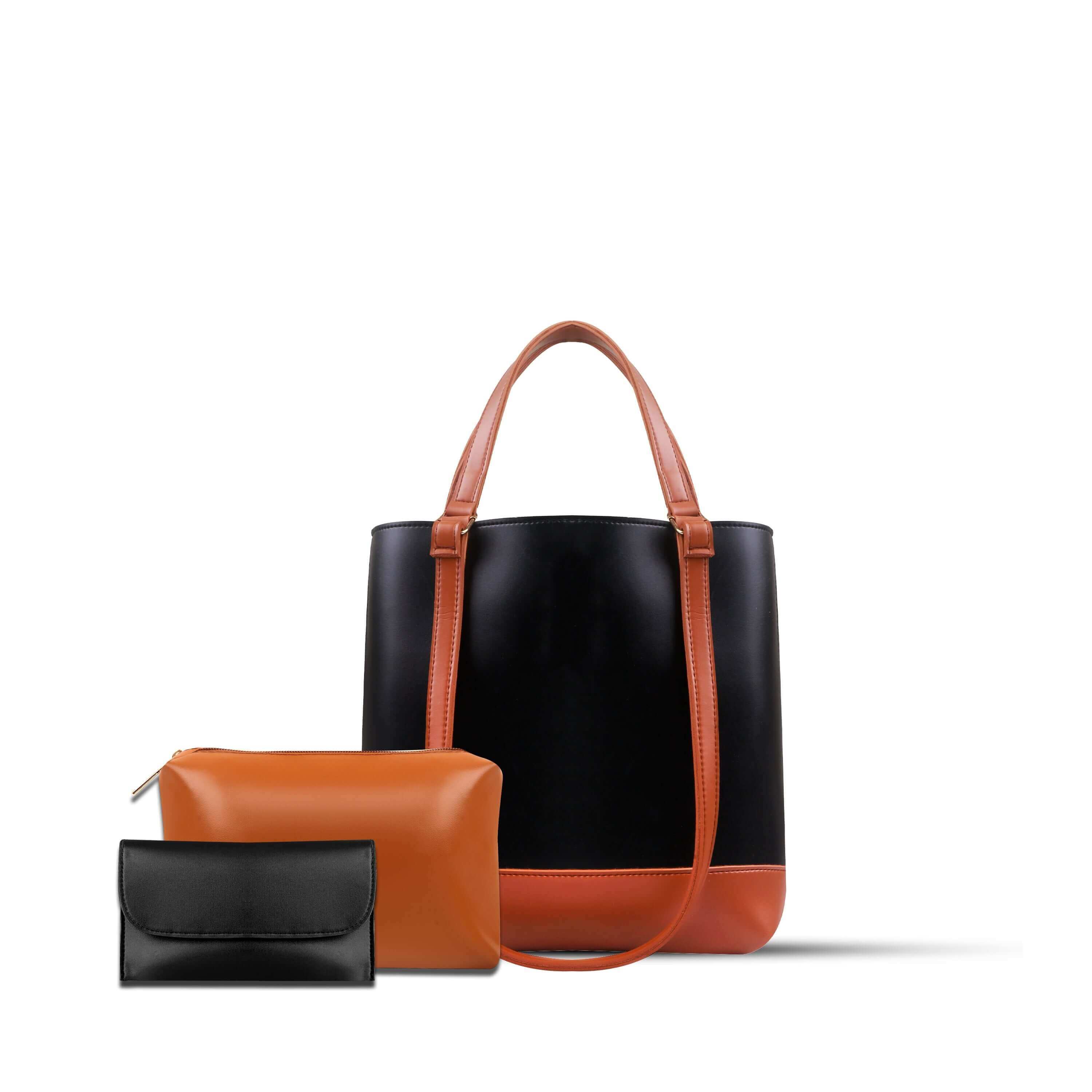 SOPHIA 3 PCS BLACK / BROWN - LEFTOVER
