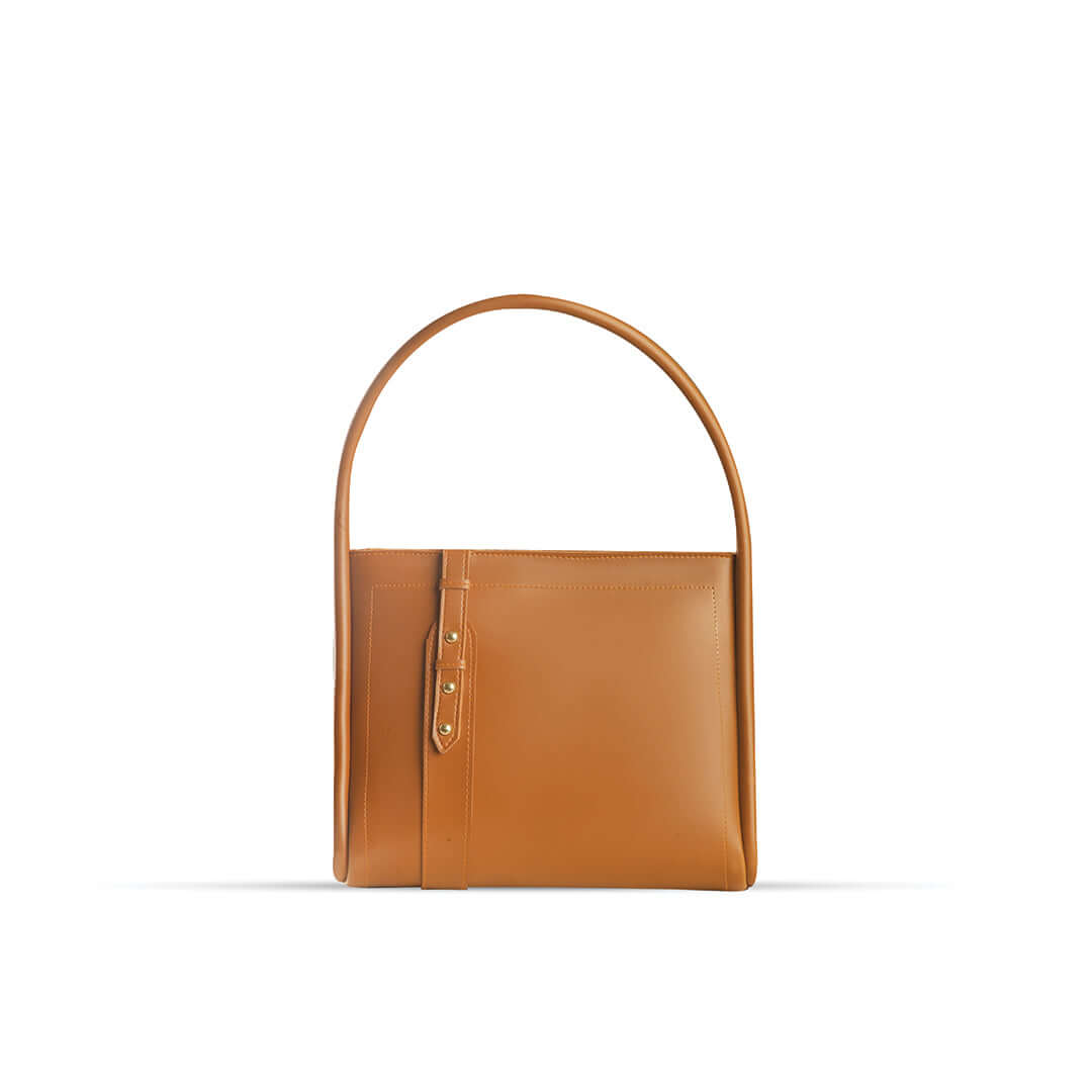Ginger Brown - Leftover women's shoulder bag in brown by Bag X